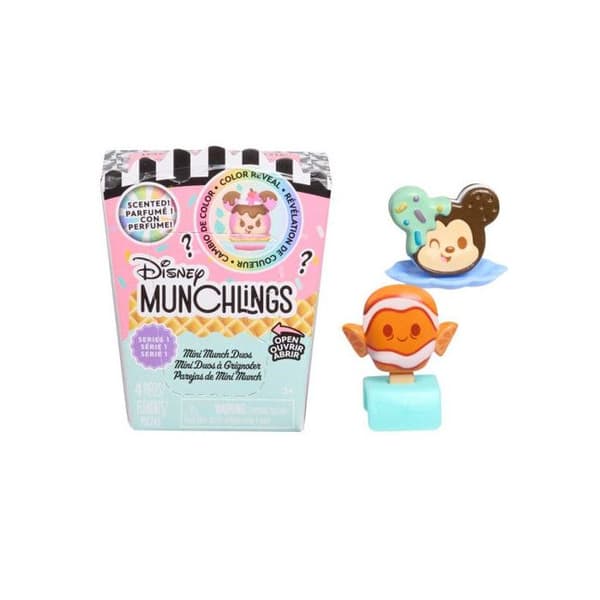 Pack med 2 Figurer Disney Munchlings Mini Munch