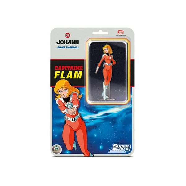 Figurine SP Collection Capitaine Flam Pin s Blister Card Johann 10,5 cm