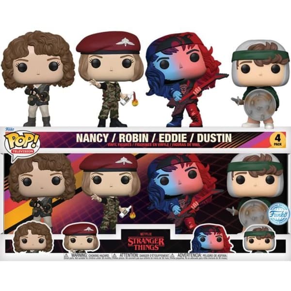 Figurer - FUNKO - Special Edition - Pack med 4 - Flerfärgad - För barn från 8 år