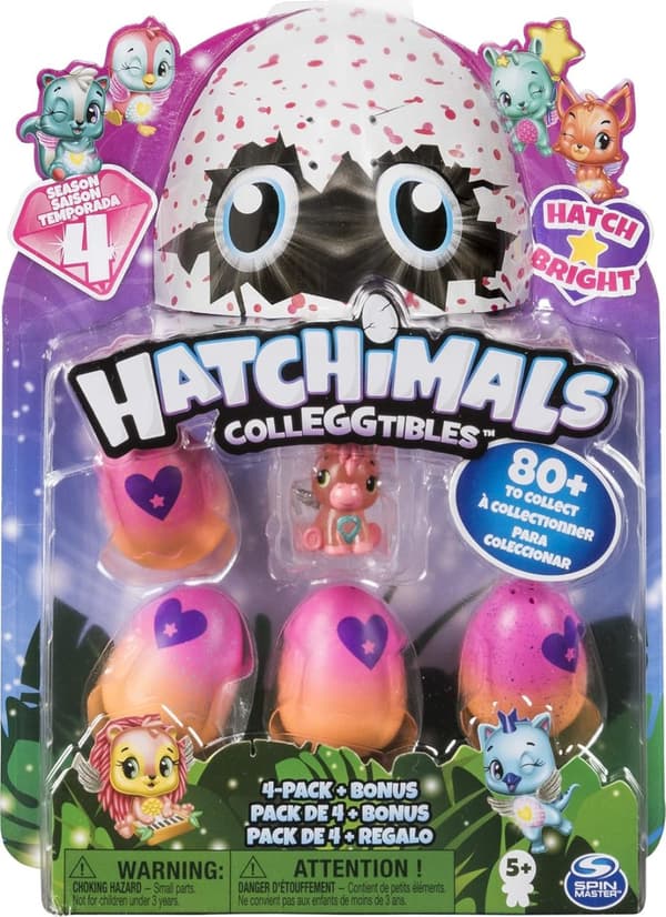 Hatchimals Collectible 4-Pack Serie 4