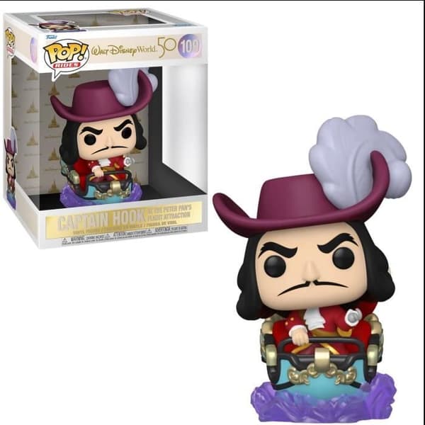 Funko Pop! Åk: WDW50- Hook on Peter Pan Flight