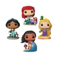 Miniatyrbild 2 av 2: Figuriner Funko Pop! Disney Ultimate Princess - Ariel / Jasmine / Rapunzel / Vaiana Ljus i Mörker 4-Pack