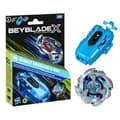 Miniatyrbild 1 av 7: Beyblade X paket Cobalt Dragoon 2-60C med deluxe snöre launcher, vänstervridande topp, från 8 år.