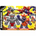 Miniatyrbillede 1 af 6: Playset Goo Jit Zu Strikers Blaz vs Corr Figura Duo 11cm