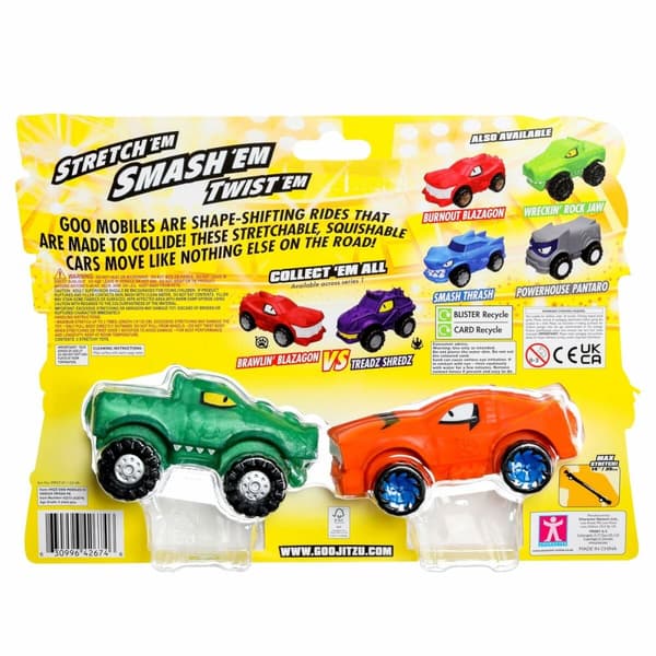 Actionfigurer Moose Toys TURBO TYGER VS RUMBLER JAW