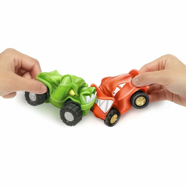 Actionfigurer Moose Toys TURBO TYGER VS RUMBLER JAW