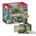 Miniatyrbillede 1 af 6: Playset Schleich Camaleón de piedra de BattleCave