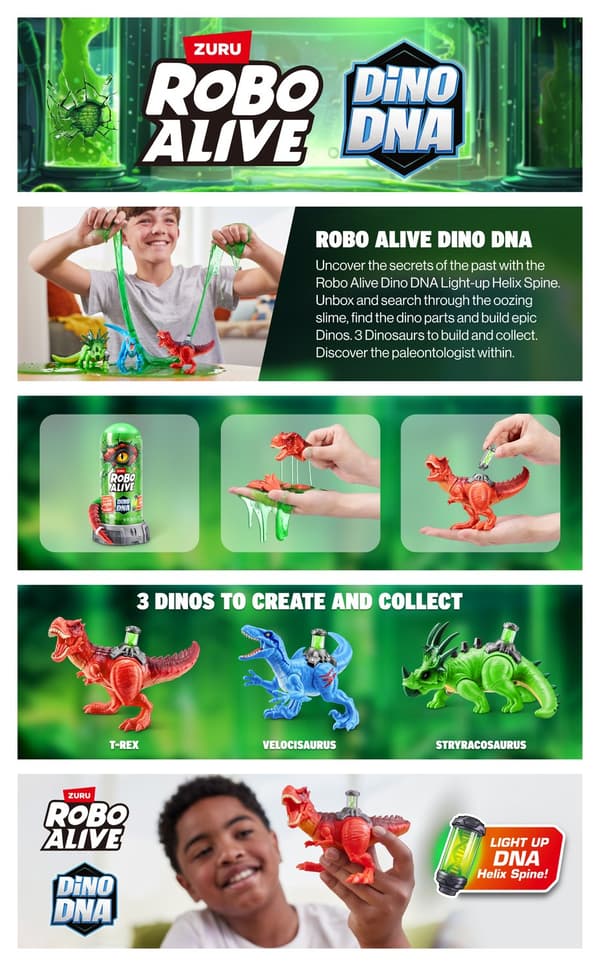 Zuru Robo Alive Dino DNA