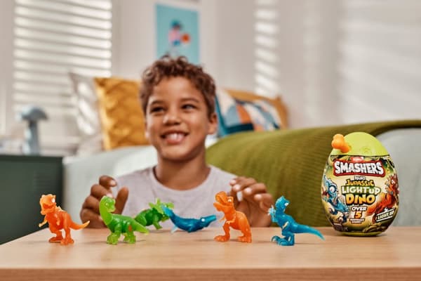 Zuru Smashers Nano Jurassic Light up Dino