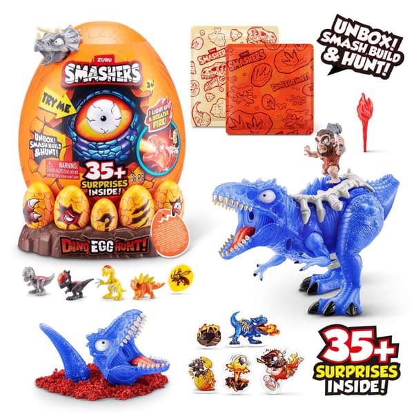 Zuru Smashers Dino Egg Hunt Grå