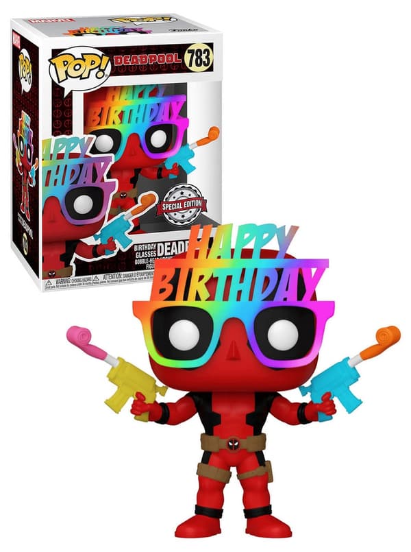 Funko Pop: Marvel - Deadpool 30th - Birthday Glasses Deadpool (sp)