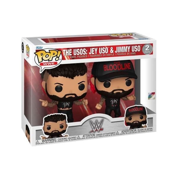 Funko Pop! Twin Pack - Wwe - Uso Brothers 2pk