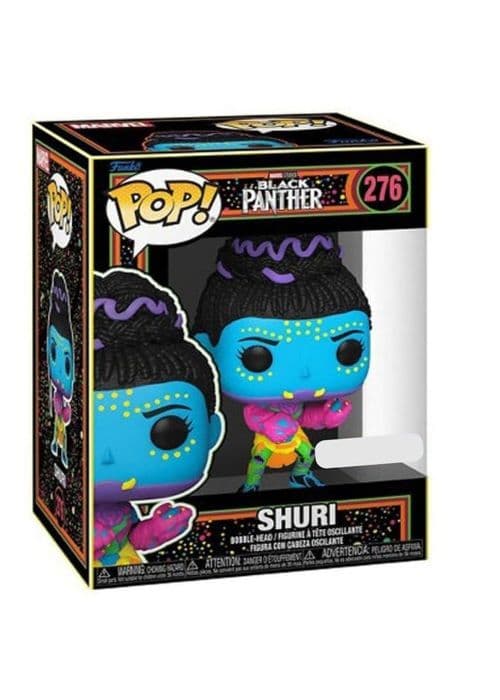 Funko Pop! N°276 - Black Panther - Shuri (blklt) - Marvel - Interiör
