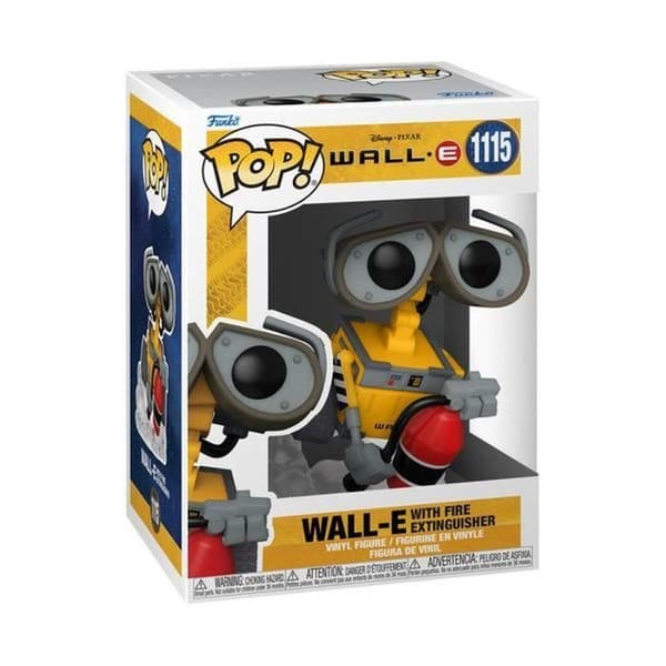 Funko Pop! Disney: Wall-E - Wall-E m / Brandsläckare