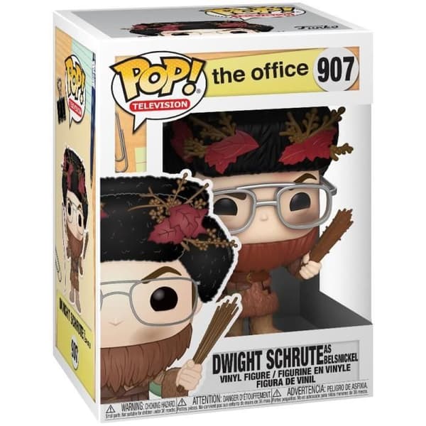 Samlarfigur - Funko Pop! - Dwight Schrute Som Fader Fouettard - Svart - Unisex - Vuxen