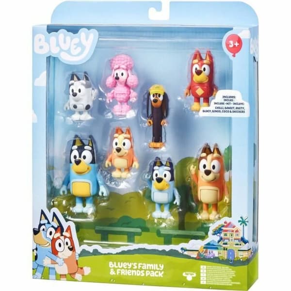 Sammenkoblet figur Bluey