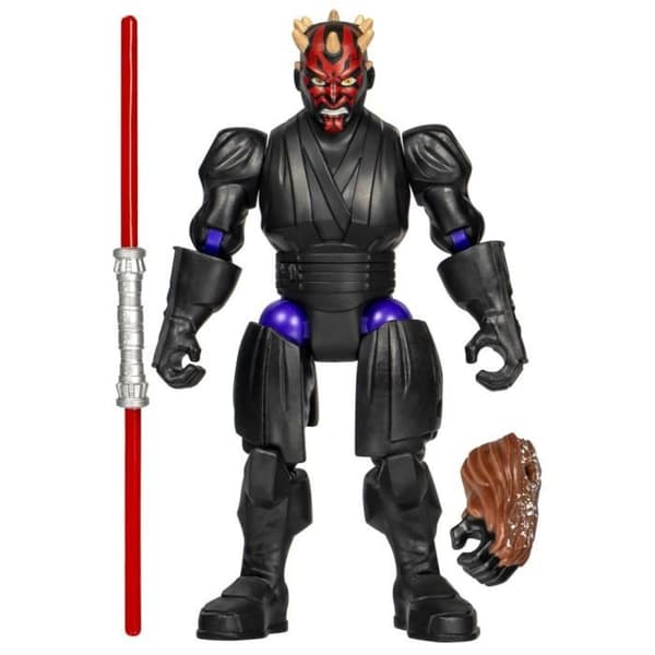 MixMashers Dark Maul, figur 12 cm anpassningsbar att blanda och kombinera med tillbehör, Star Wars, från 4 år.