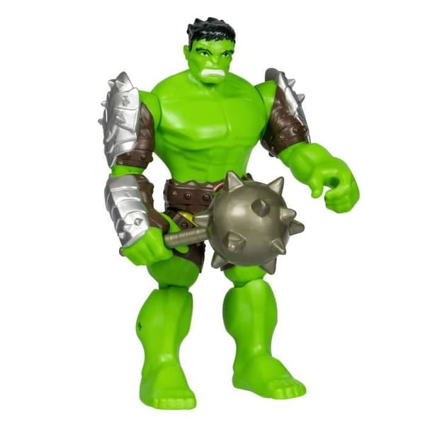 MixMashers Hulk Deluxe, 12 cm anpassningsbar figur som kan blandas och kombineras med tillbehör, Marvel, från 4 år.