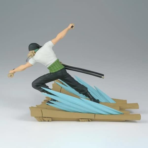 Actionfigur - BANPRESTO - Roronoa Zoro - 11 cm - Flerfärgad - One Piece