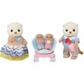Miniatyrbillede 6 af 6: Samlet figur Sylvanian Families La familia de las nutrias marinas dyr