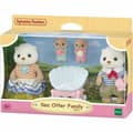 Miniatyrbillede 1 af 6: Samlet figur Sylvanian Families La familia de las nutrias marinas dyr