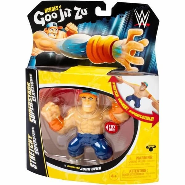 Figuuri, jossa liikkuvat raajat Goo Jit Zu John Cena Miehet