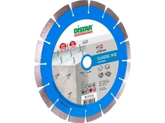 Di-Star DIAMOND SHIELD 1A1RSS/C3-W 232x2.4/1.6x12x22.23-16 Classic H12