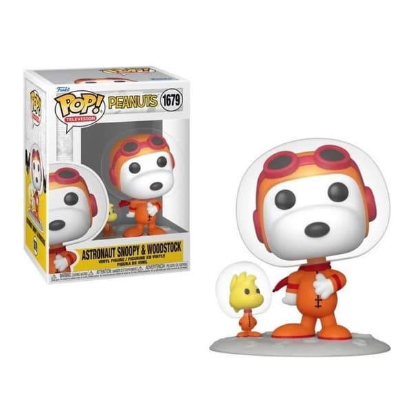 Figurer - Figurinsamling Funko POP Vinyl Peanuts, Snoopy Astronaut FK83507 (2025)