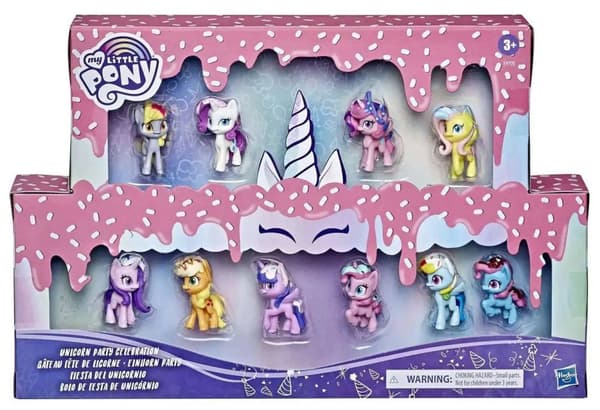My Little Pony Unicorn Party Celebration Exclusive Mini Figure 10-Pack
