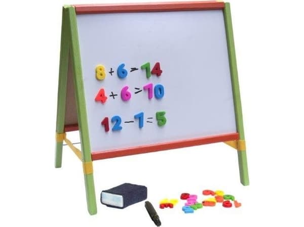 Double-sided abacus board