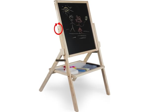 Rotary chalkboard