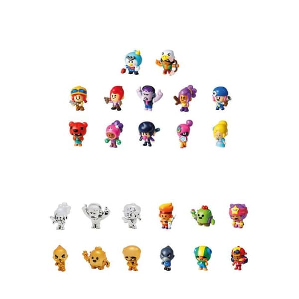 Brawl stars - BRW2010 - P.M.I samlarfigurer - Paket med 1 (S1) - en statyett (casual) ()