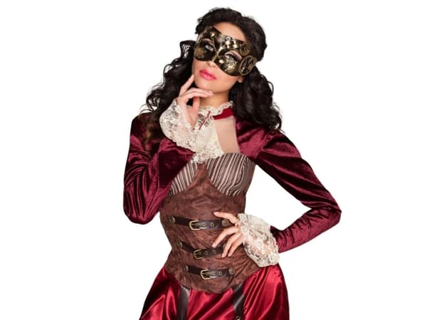 Boland 00209, Voksen, Øyemaske, Steampunk, 1 stykker