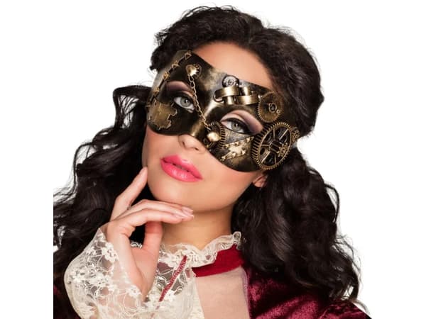 Boland 00209, Voksen, Øyemaske, Steampunk, 1 stykker