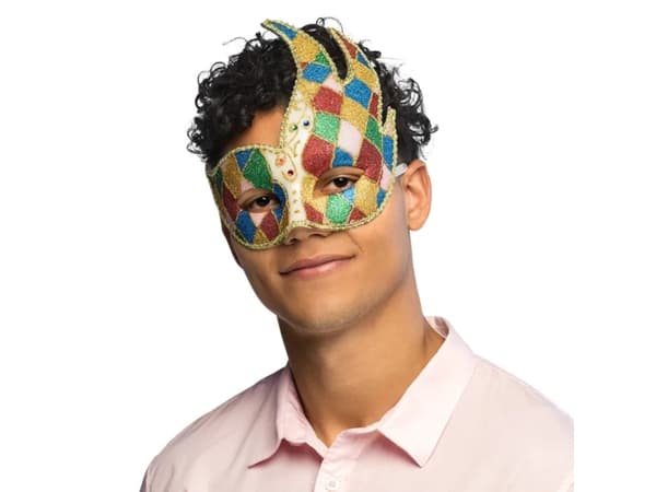 Boland 00200, Voksen, Øyemaske, Venezia-maske, 1 stykker