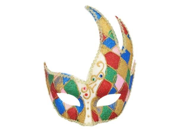 Boland 00200, Voksen, Øyemaske, Venezia-maske, 1 stykker