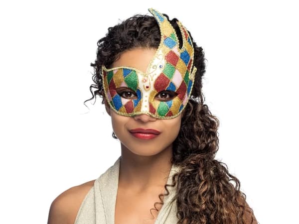 Boland 00200, Voksen, Øyemaske, Venezia-maske, 1 stykker