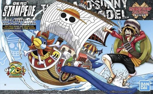 1 STK STAMPEDE GRAND SHIP KOLLEKTION TUSIND SOLSK FLYVENDE MODEL