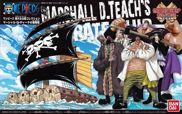 YKSI OSAINEN GRAND SHIP COLLECTION MARSHALL D.TEACH'S PIRATE AIVA