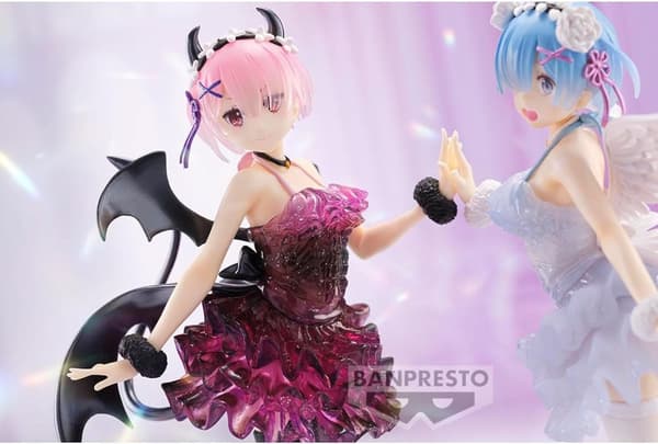 BANPRESTO RE:ZERO ESPRESTO CLEAR&DRESSES - RAM (SPECIAL COLOR Ver.)