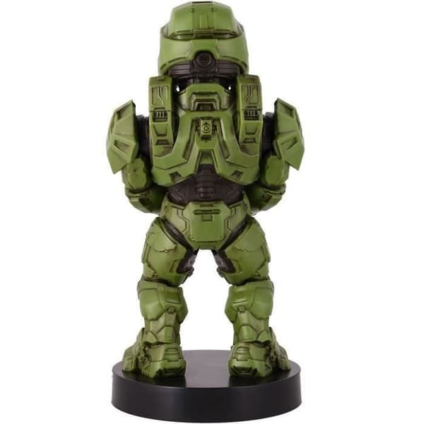 Halo Infinite Spartan-117 Figur - Hållare och laddare för handkontroll och smartphone - Utsökt spel