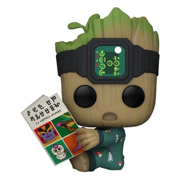 Funko Pop! Marvel: IAG- Groot PJs med bok