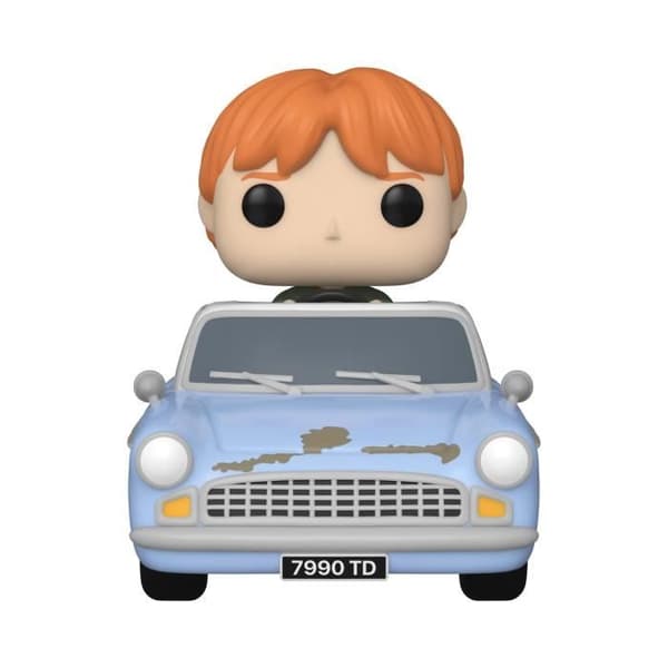 Funko Pop! Åk SUP DLX: HP CoS 20th- Ron med bil