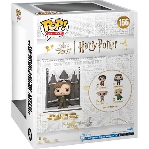 Funko Pop! Deluxe: HP Hogsmeade- Shrieking Shack med Lupin