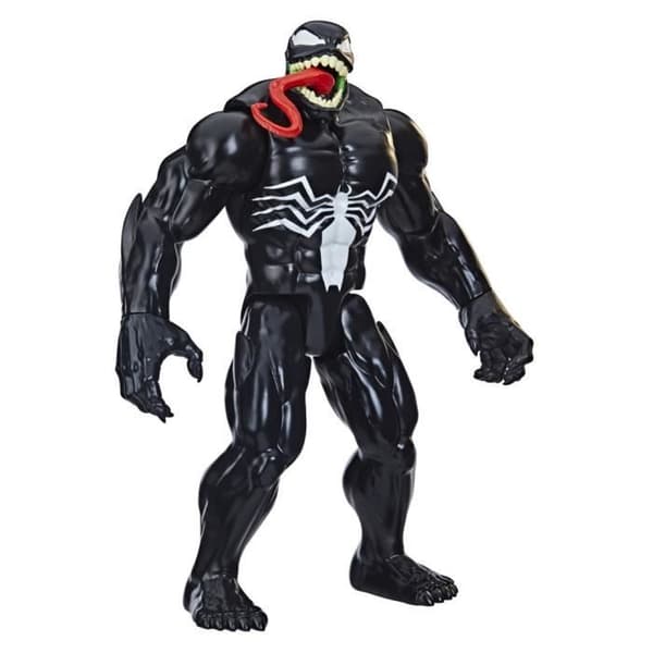 Deluxe Venom samlarfigur - HASBRO - Titan Hero Series - 30 cm - För barn från 4 år och uppåt