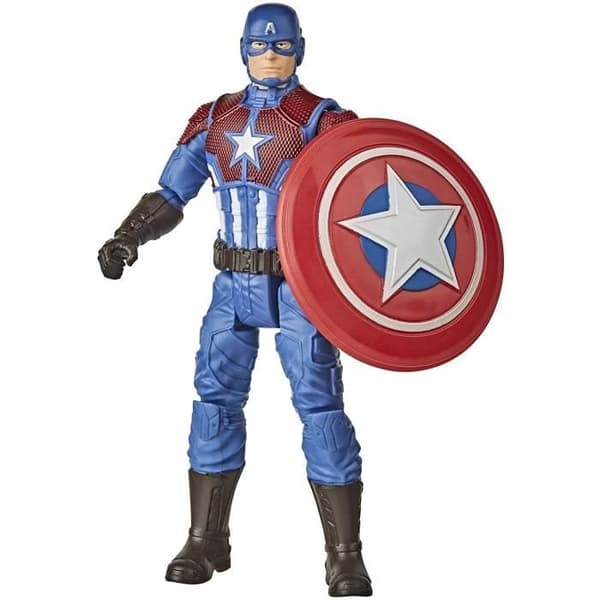 Marvel Avengers Hasbro Marvel Gamerverse Actionfigur Captain America 15,2 cm Armor, Brilliant Justice Armor, från 4 år