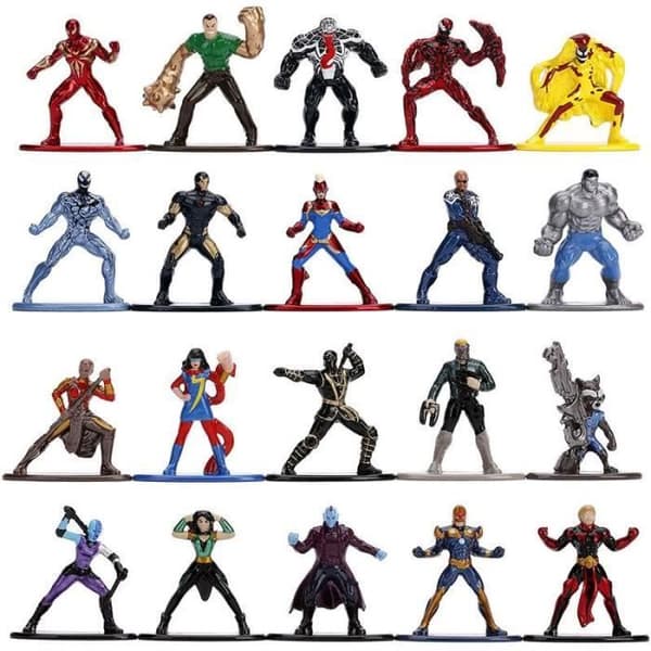 Figurine Marvel 20 set 4 cm - - - Ocio Stock