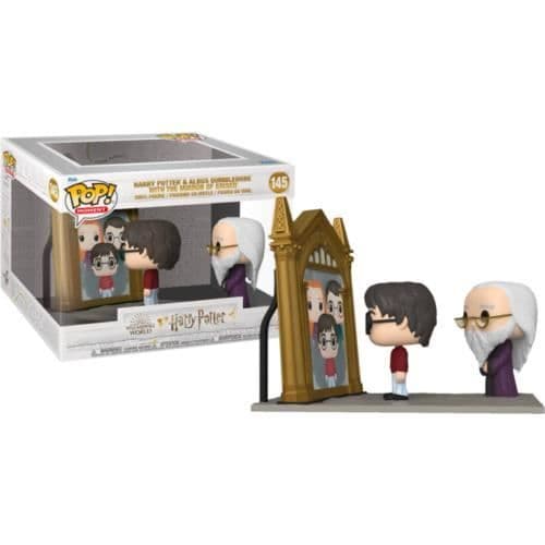 Funko Pop! HP: Harry Potter & Albus Dumble med Erised Mirror 145 Movie Moment Exklusiv