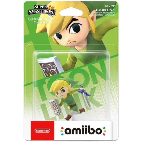 Amiibo Figur - Link Cartoon N°22 • Super Smash Bros. Collection