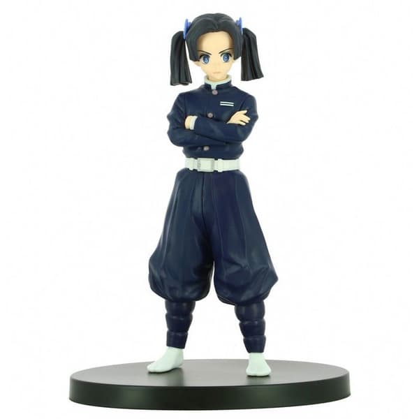 Figurin - BANPRESTO - Demon Slayer Aoi - PVC - 15cm Höjd - Interiör